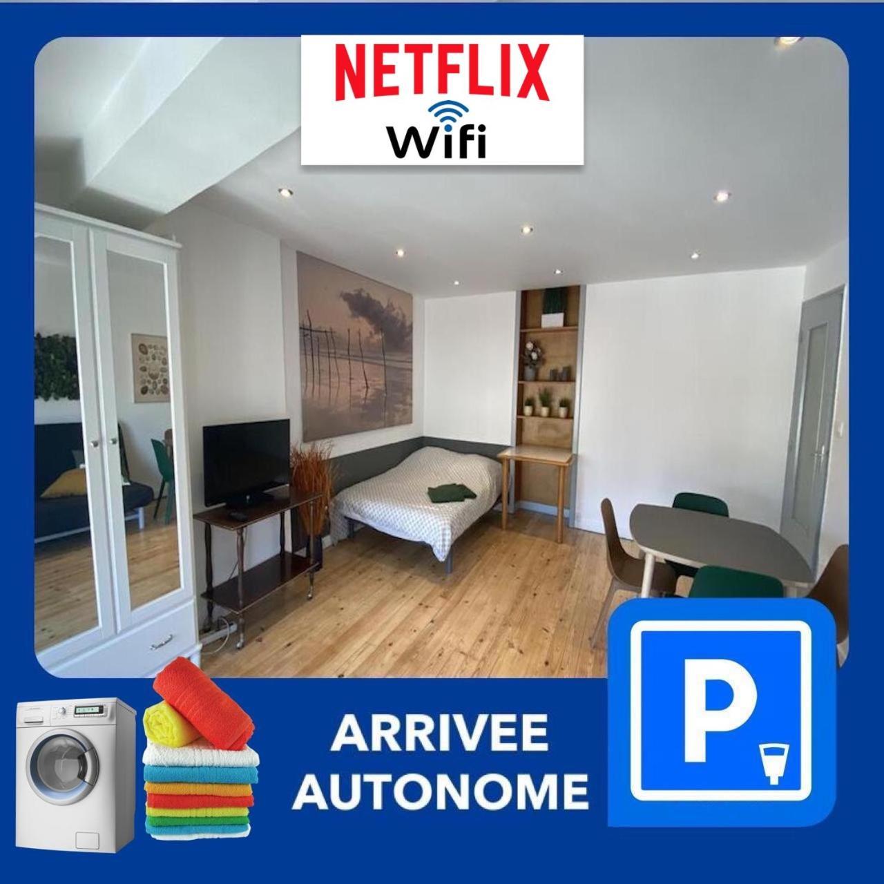 018 Chic & Cosy F1 41M2 Hypercentre Wifi Smart Tv Netflix Apartamento Saint-Etienne  Exterior foto